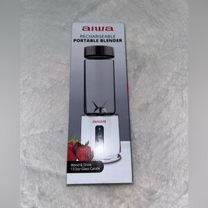Brand New + Never Used Aiwa Rechargeable Portable Blender